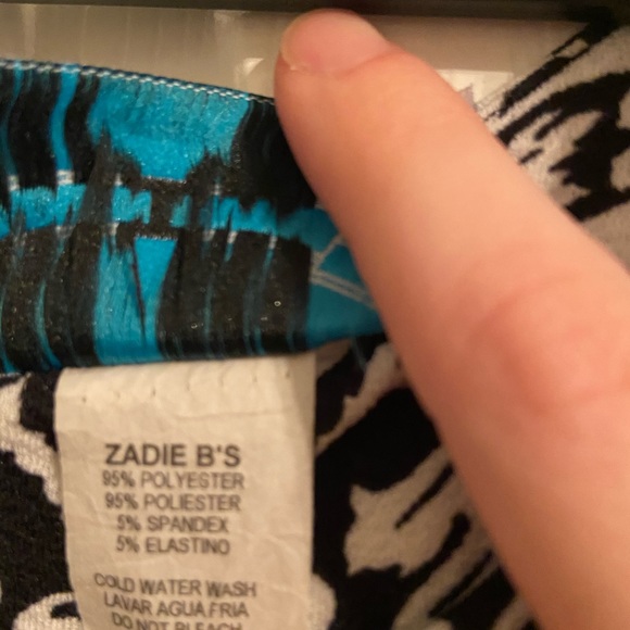 Zadie B’s Black & White Dress. - Picture 4 of 6